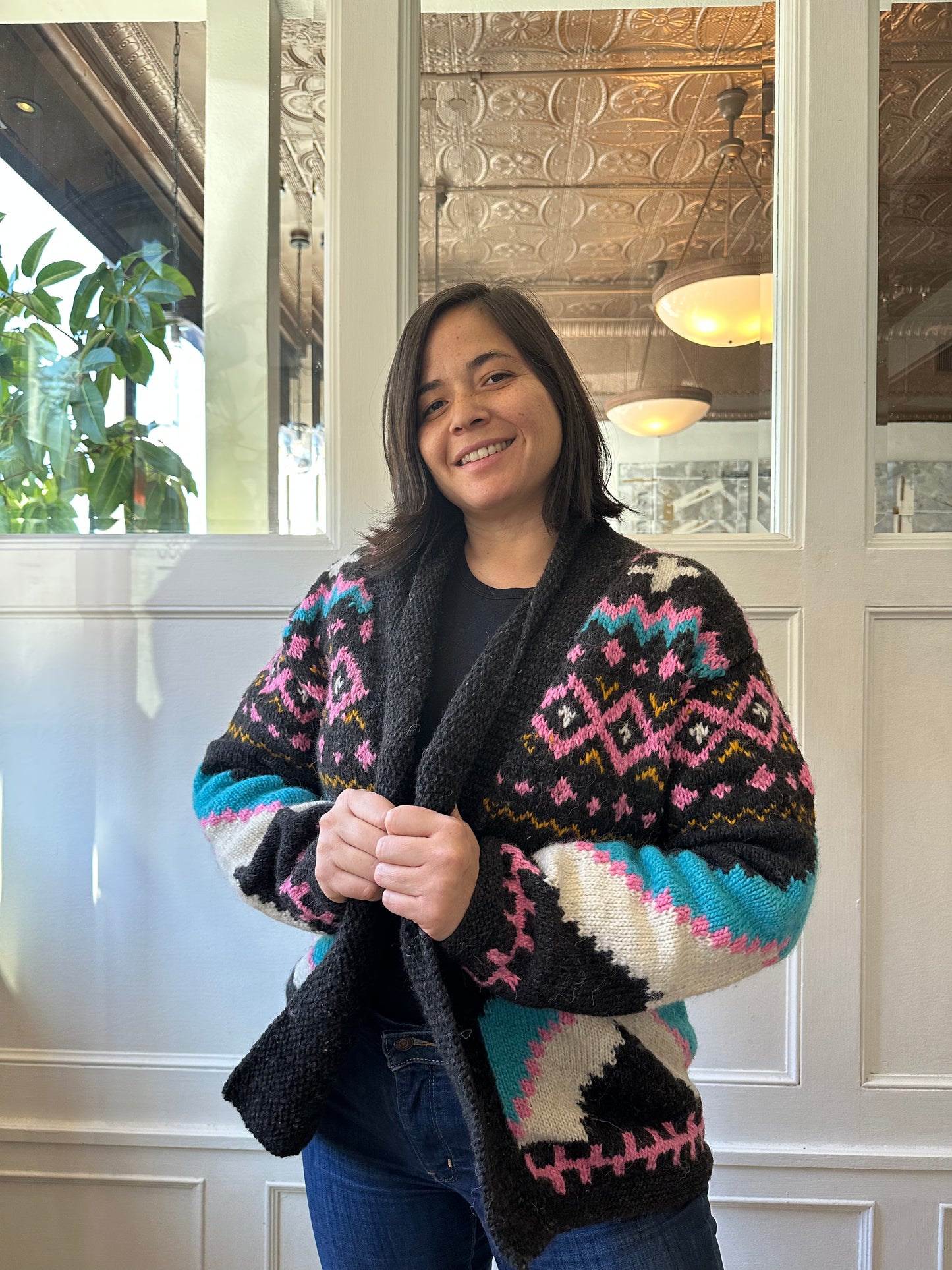ALPACA HANDMADE CARDIGAN
