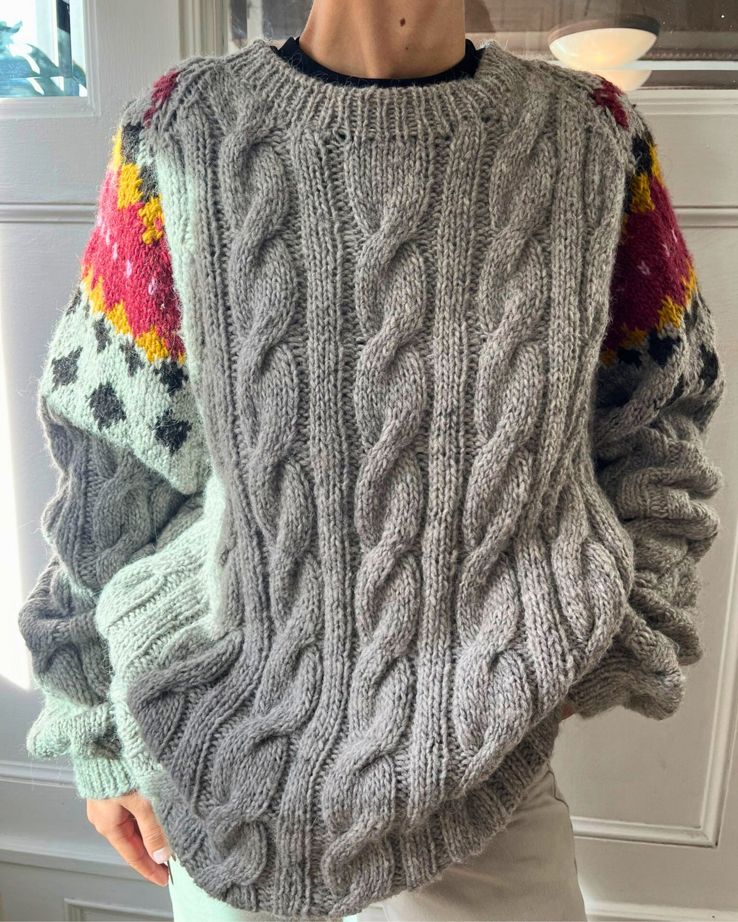 ALPACA WOOL HANDMADE SWEATER, Solo Mia