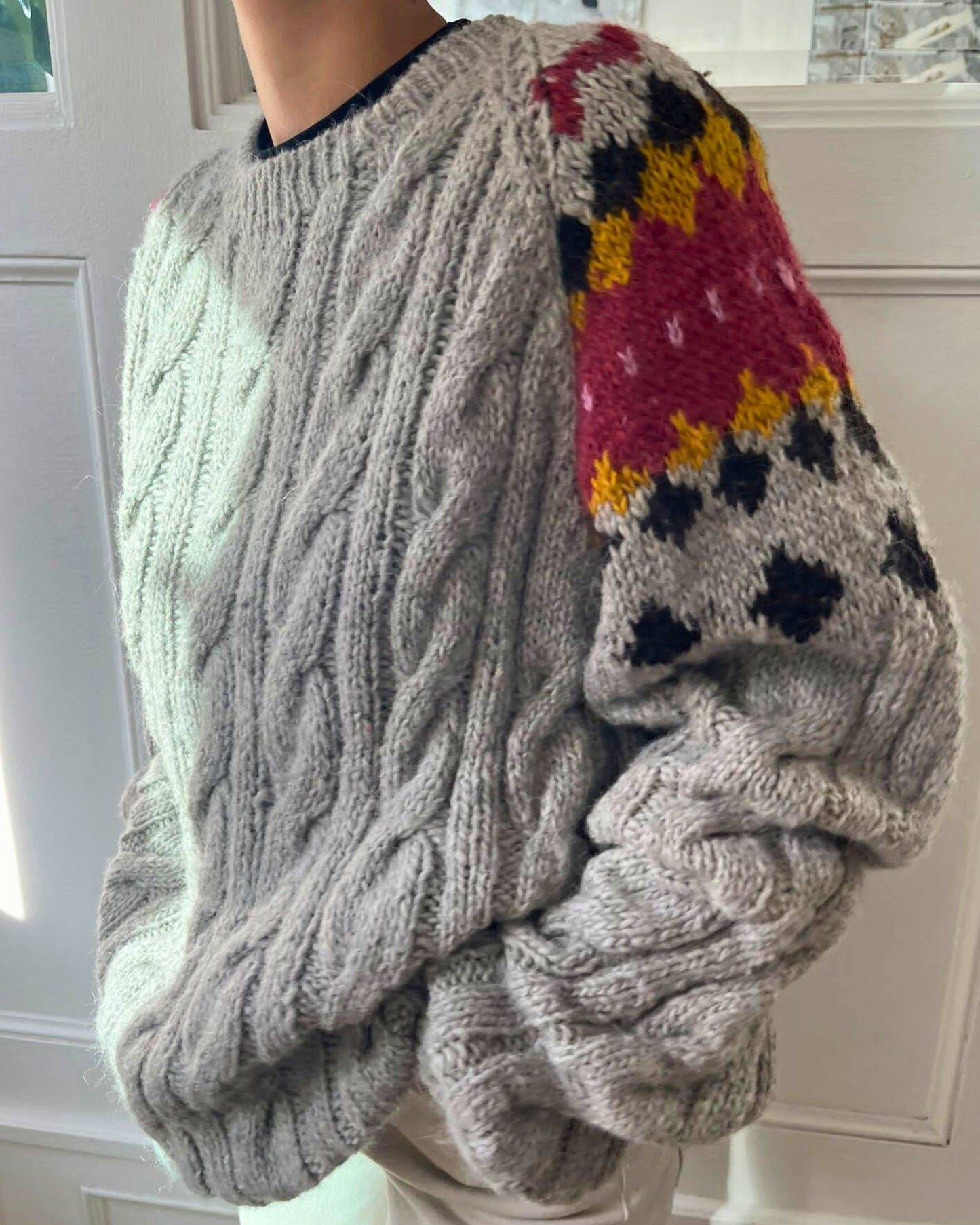 ALPACA WOOL HANDMADE SWEATER, Solo Mia