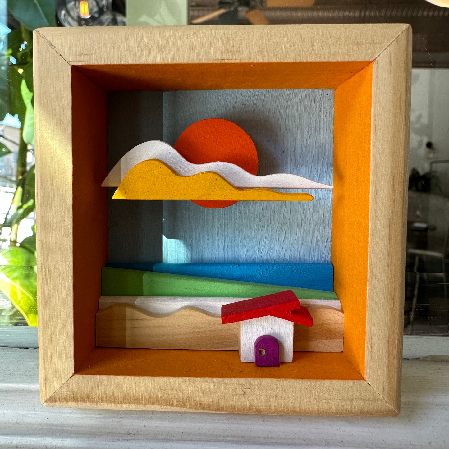 3D COLORFUL, TINY, WOOD LANDSCAPE CREATIONS