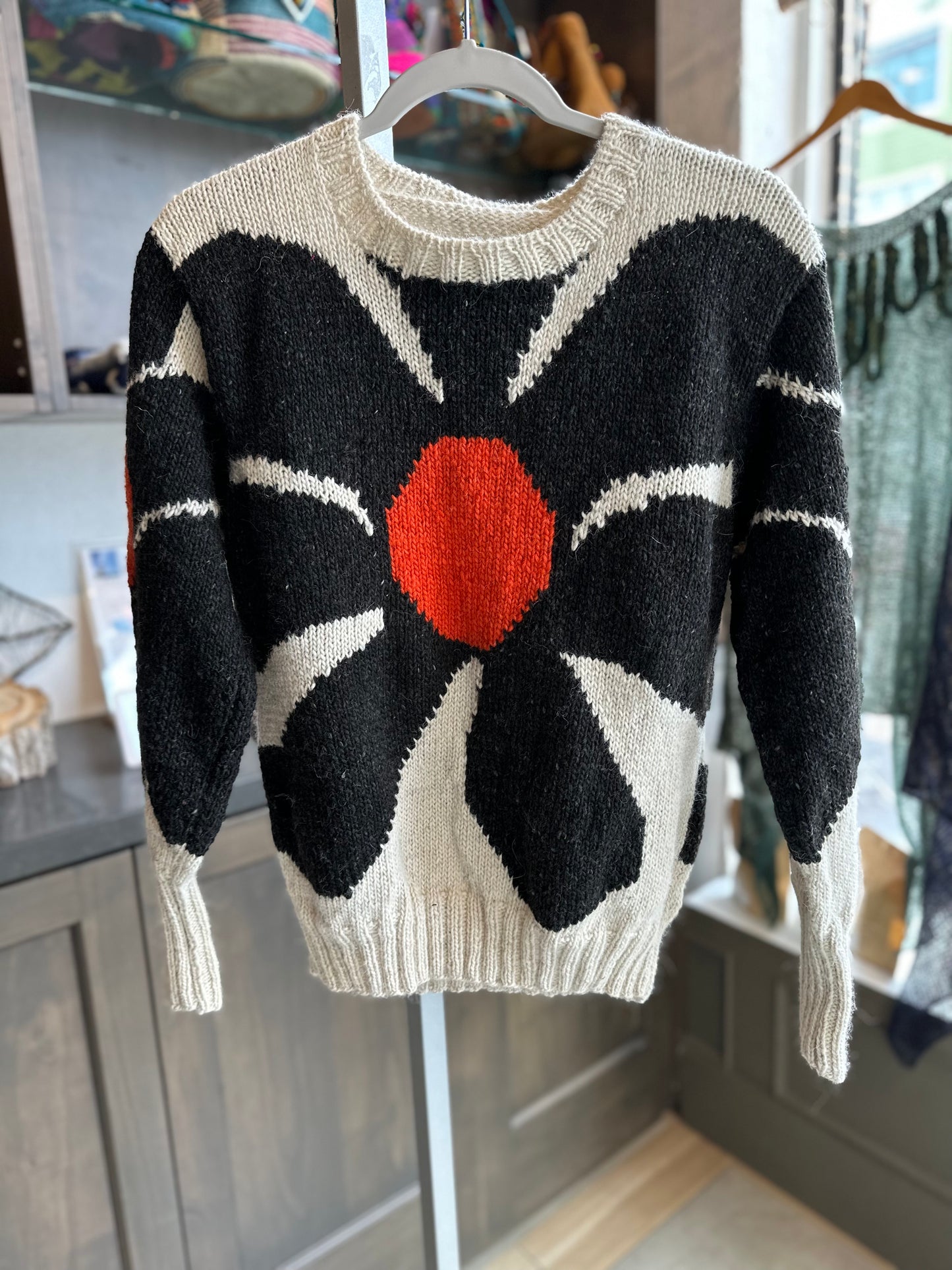 ALPACA WOOL HANDMADE SWEATER, Locos de Amor