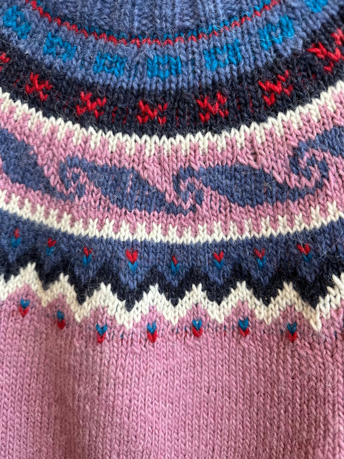 ALPACA WOOL HANDMADE SWEATER, Lila & Celeste