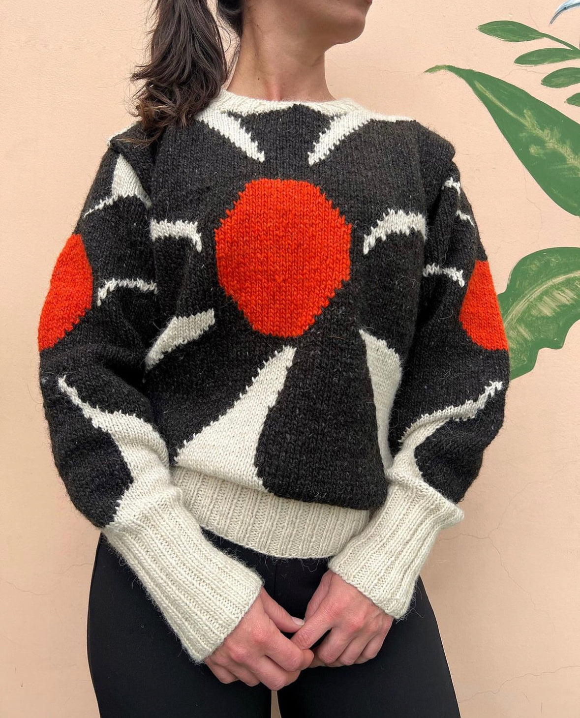 ALPACA WOOL HANDMADE SWEATER, Locos de Amor