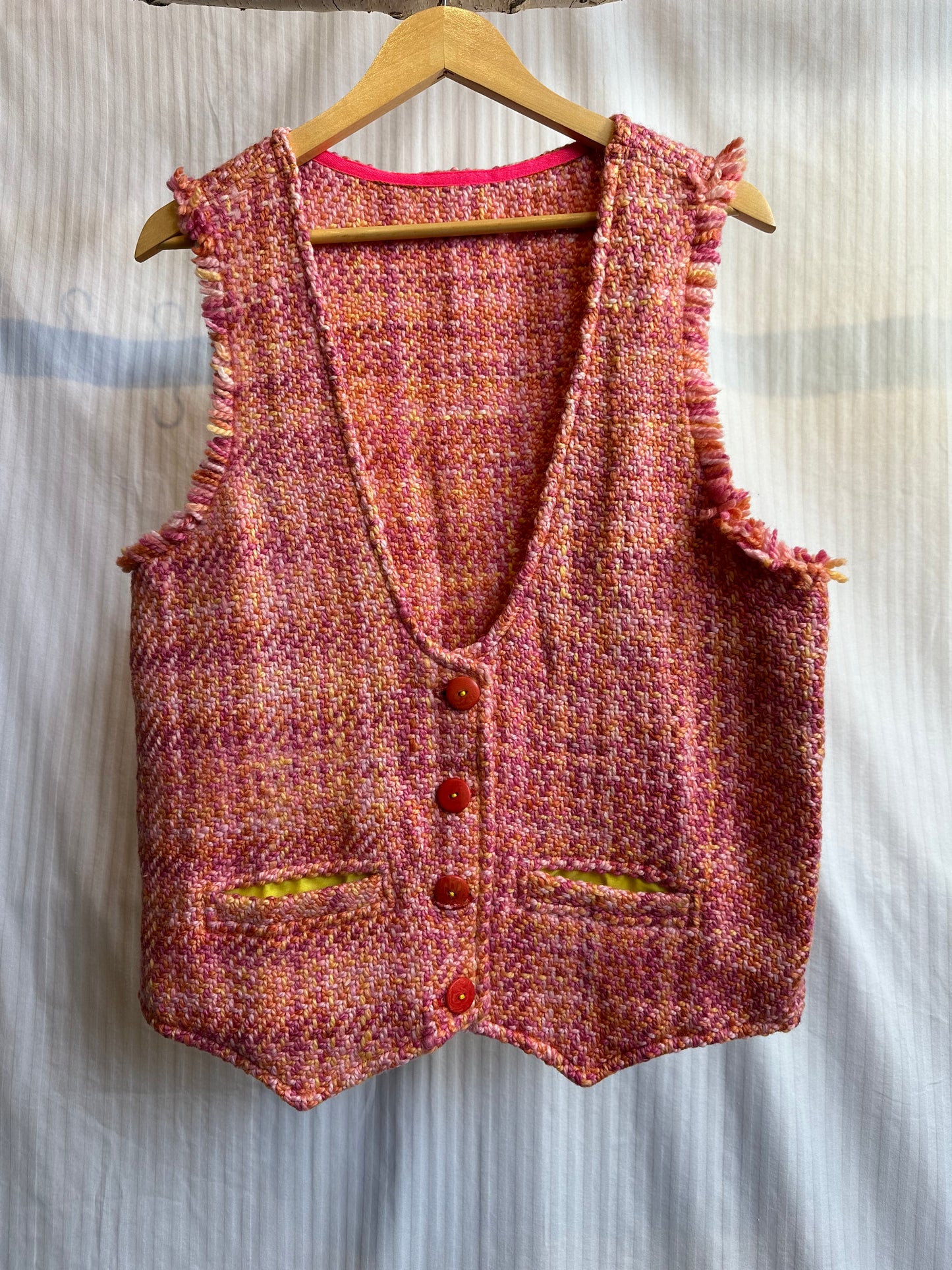 GERANIO - Loom weaved colorful vests