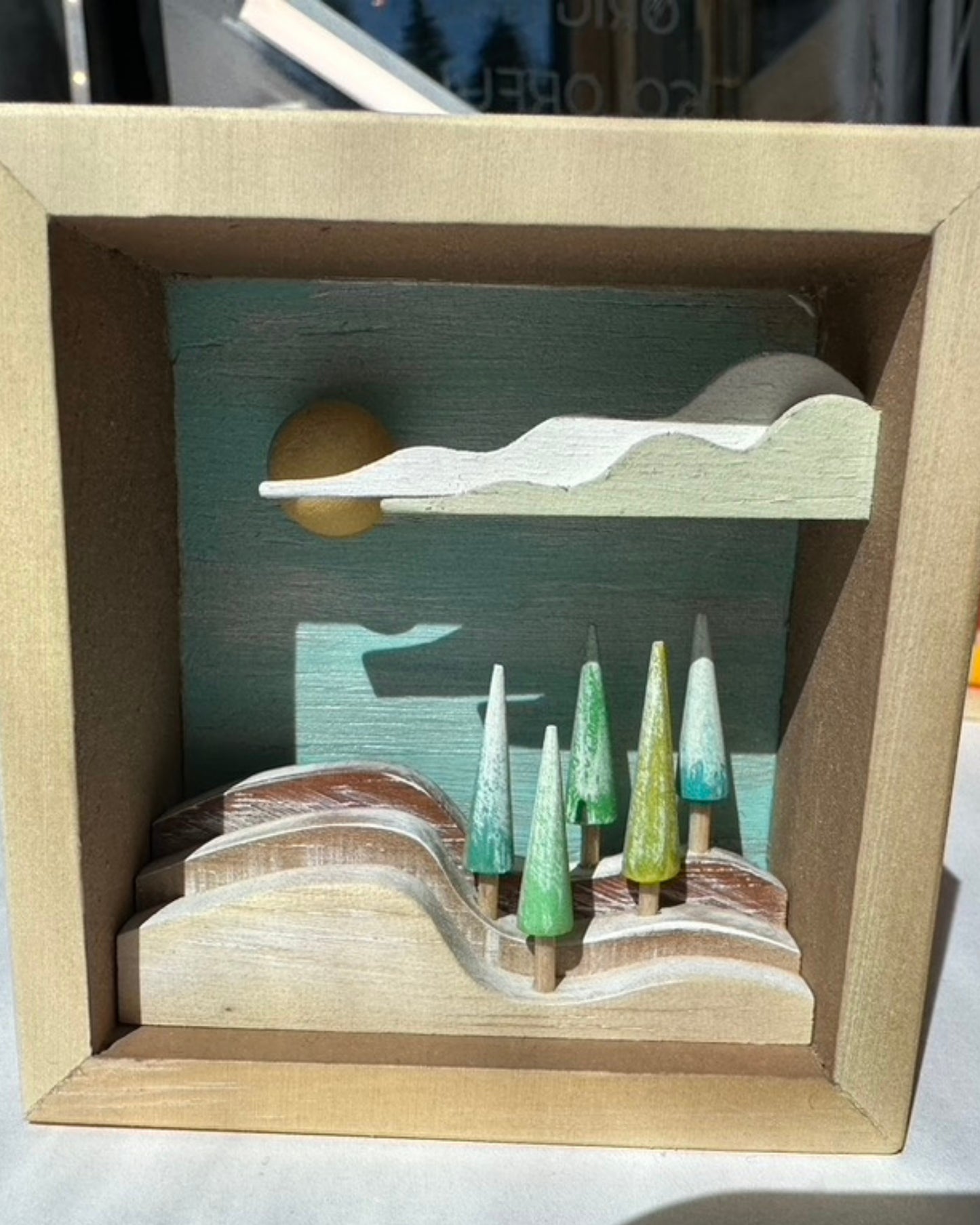 3D COLORFUL, TINY, WOOD LANDSCAPE CREATIONS