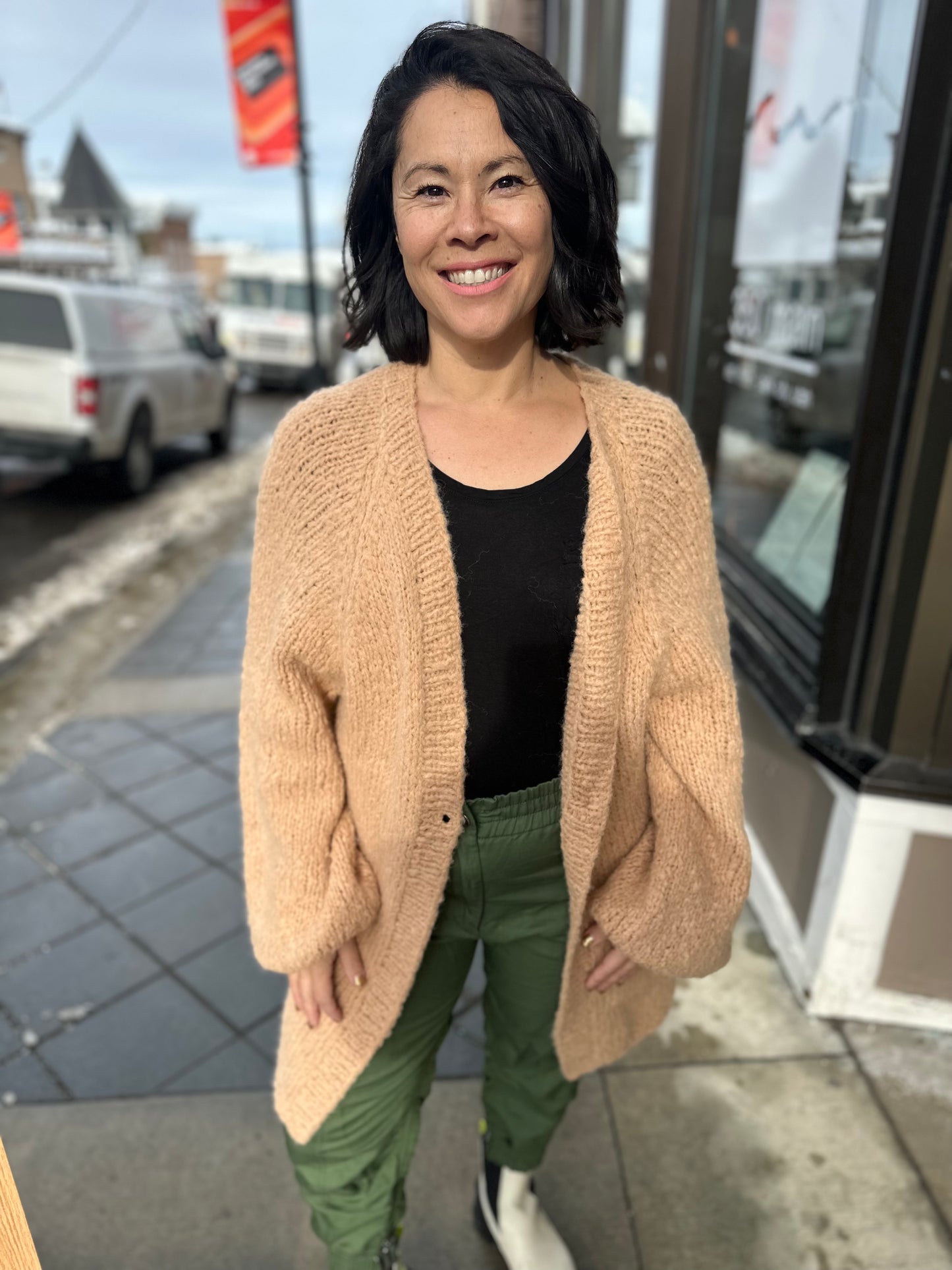 KNITTED SOFT BABY ALPACA CARDIGAN, Pra Vida Inteira
