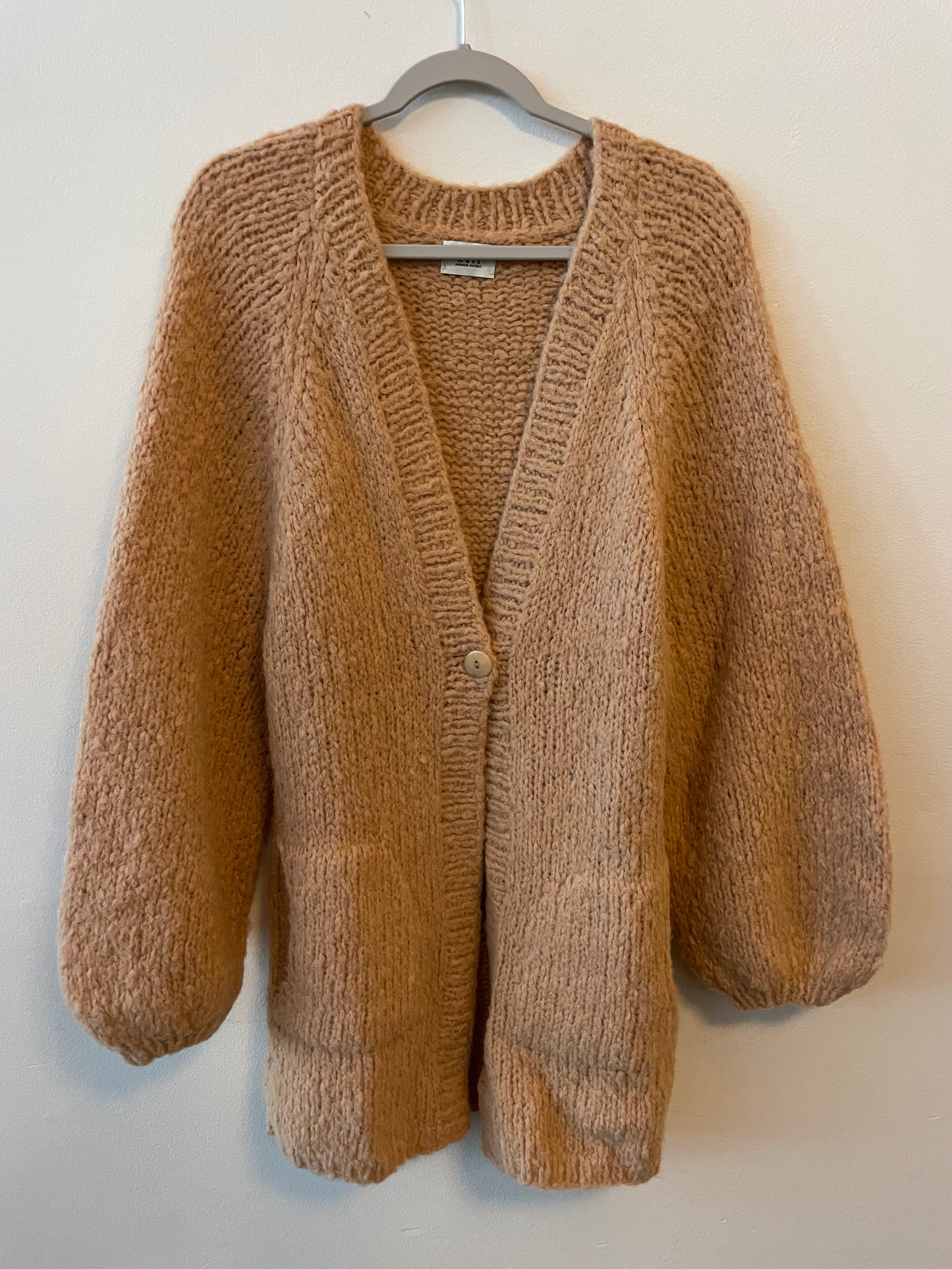 KNITTED SOFT BABY ALPACA CARDIGAN, Pra Vida Inteira