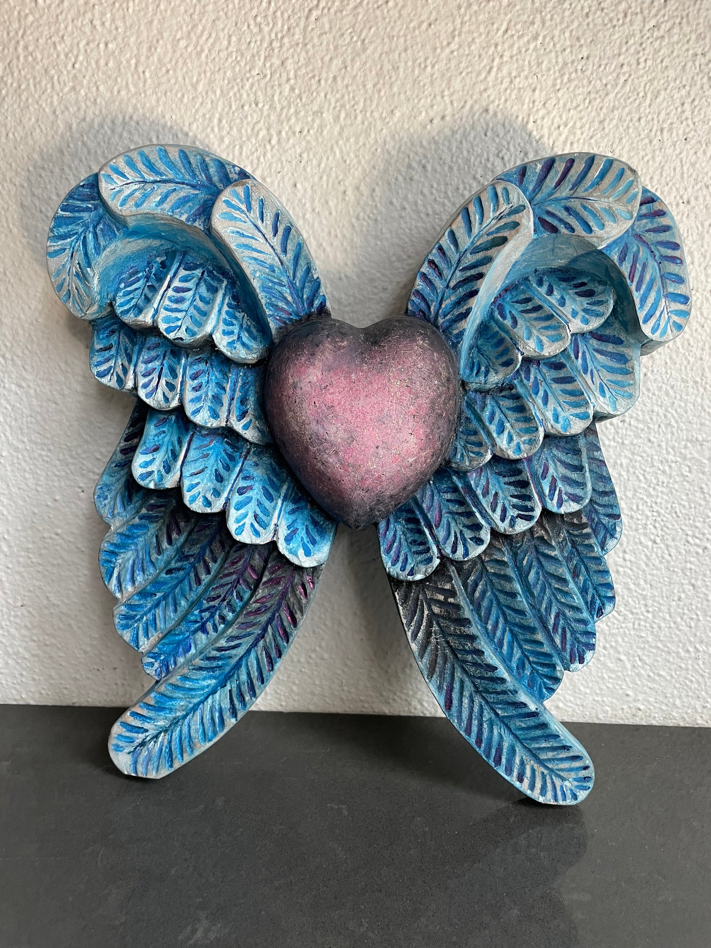 CARVED IN WOOD & HAND PAINTED WALL DECOR COLLECTION