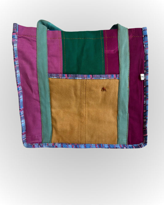 Recycled Multicolor Waterproof Eco-Bag