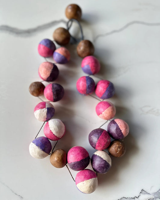 Pink & Lilac Dream Rhythm Necklace
