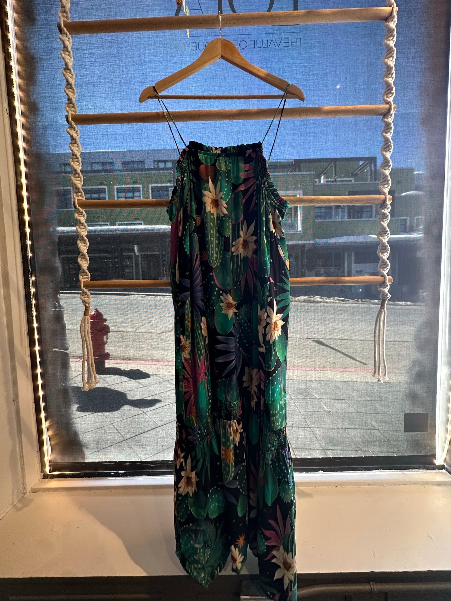 CANTÃO VERDE, adjustable dress