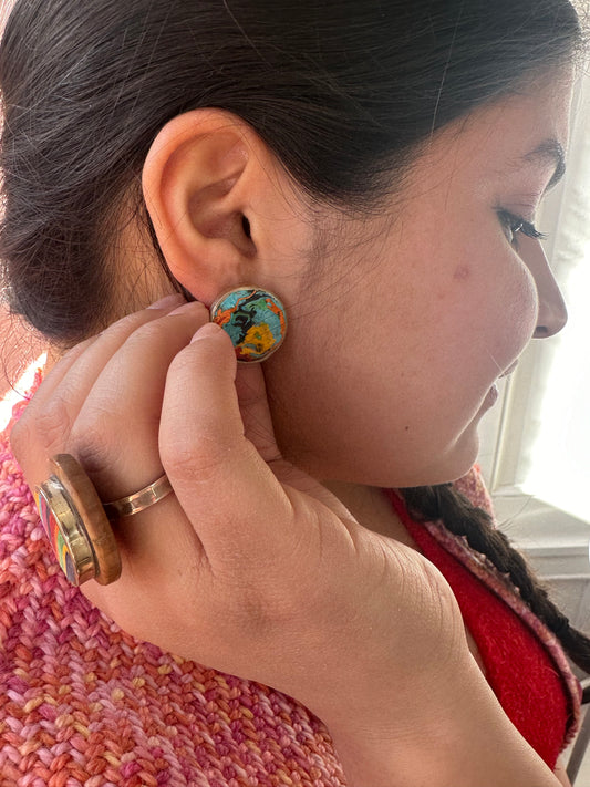 GALERIA REDONDO, Colorful Earrings