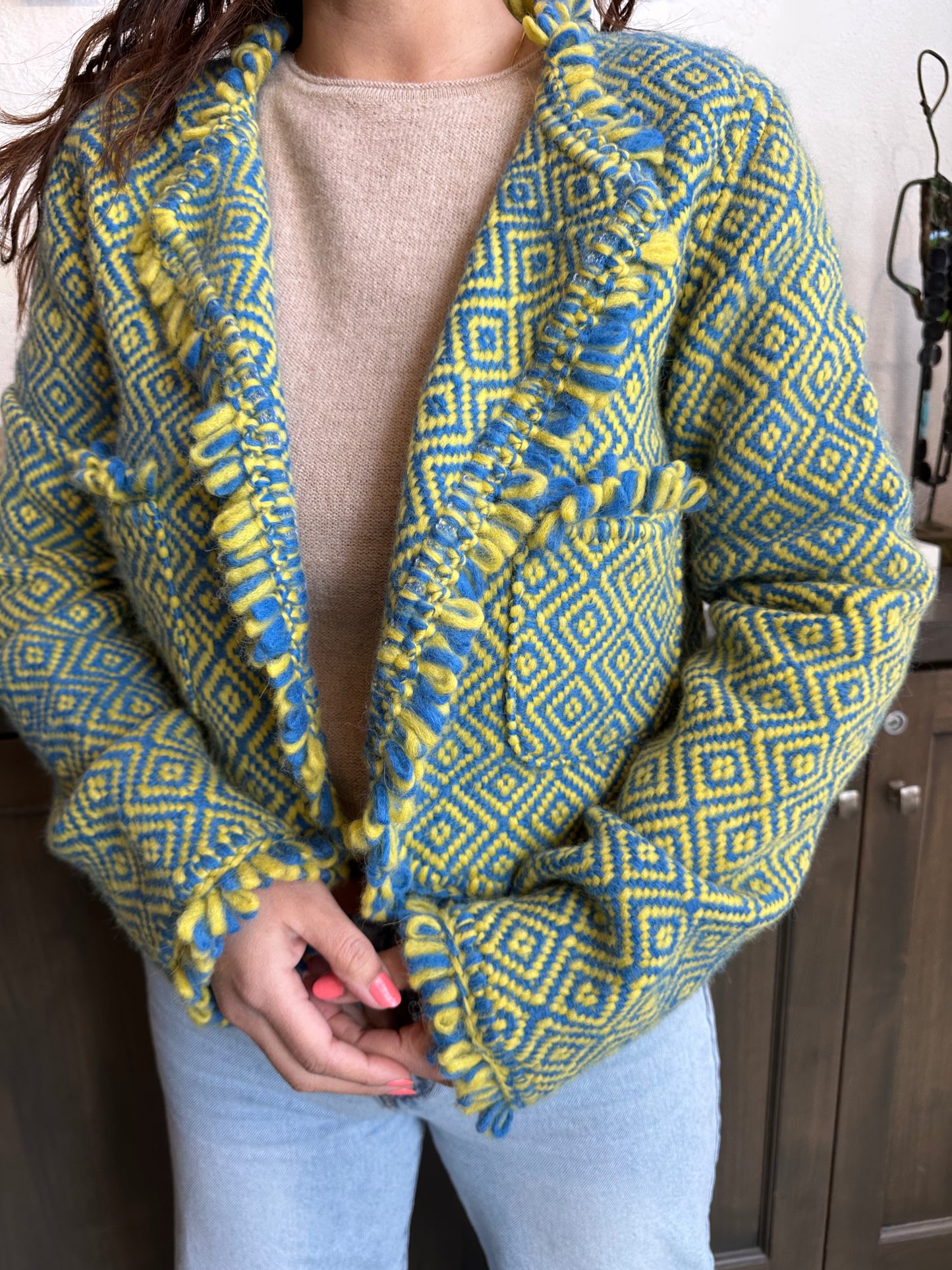 #11 Channel - Cocos / Opalo Amarillo- Baby Alpaca Jacket