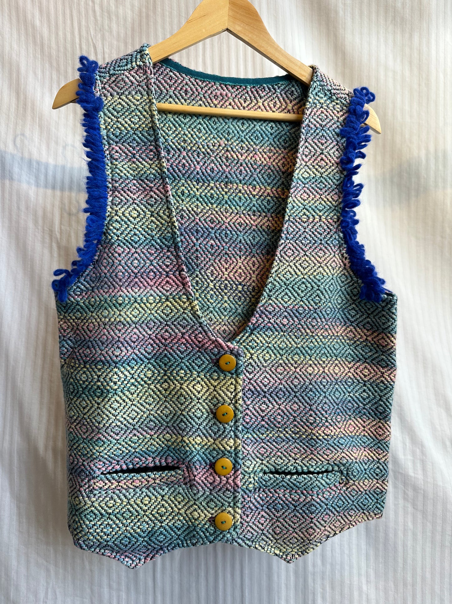 HORTENSIA - Alpaca Loom Weaved Colorful Vests