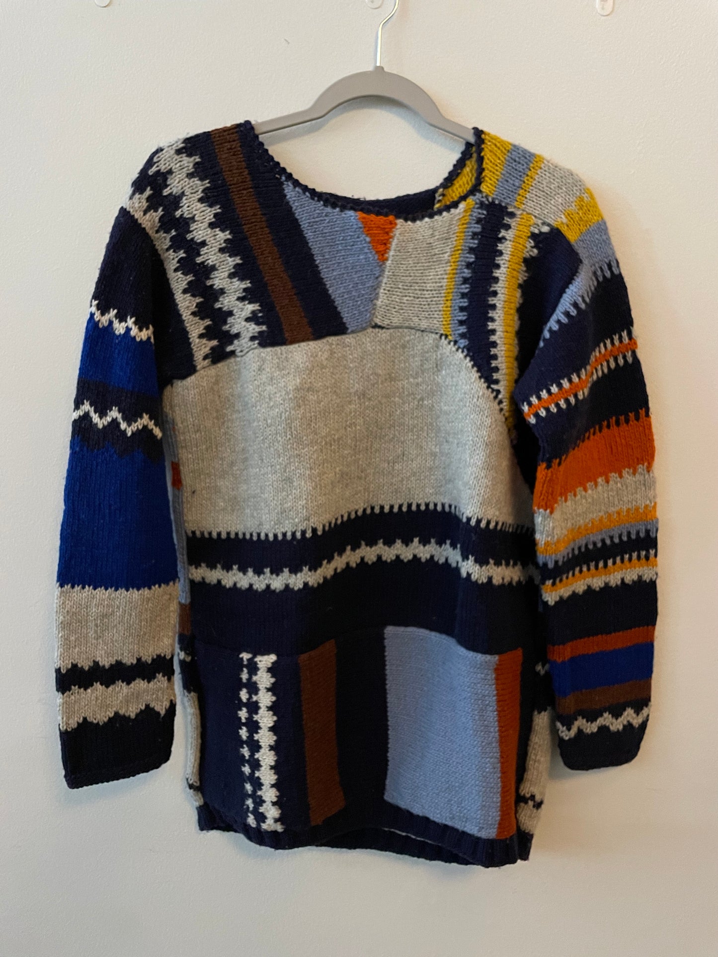 ORIGINAL SHEEP WOOL KNITTED SWEATER, Rebelde Way