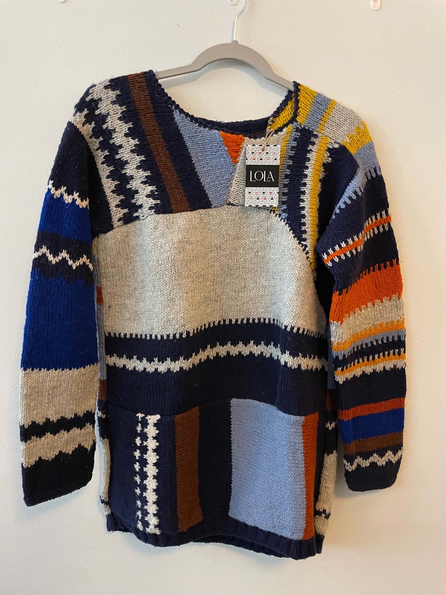 ORIGINAL SHEEP WOOL KNITTED SWEATER, Rebelde Way