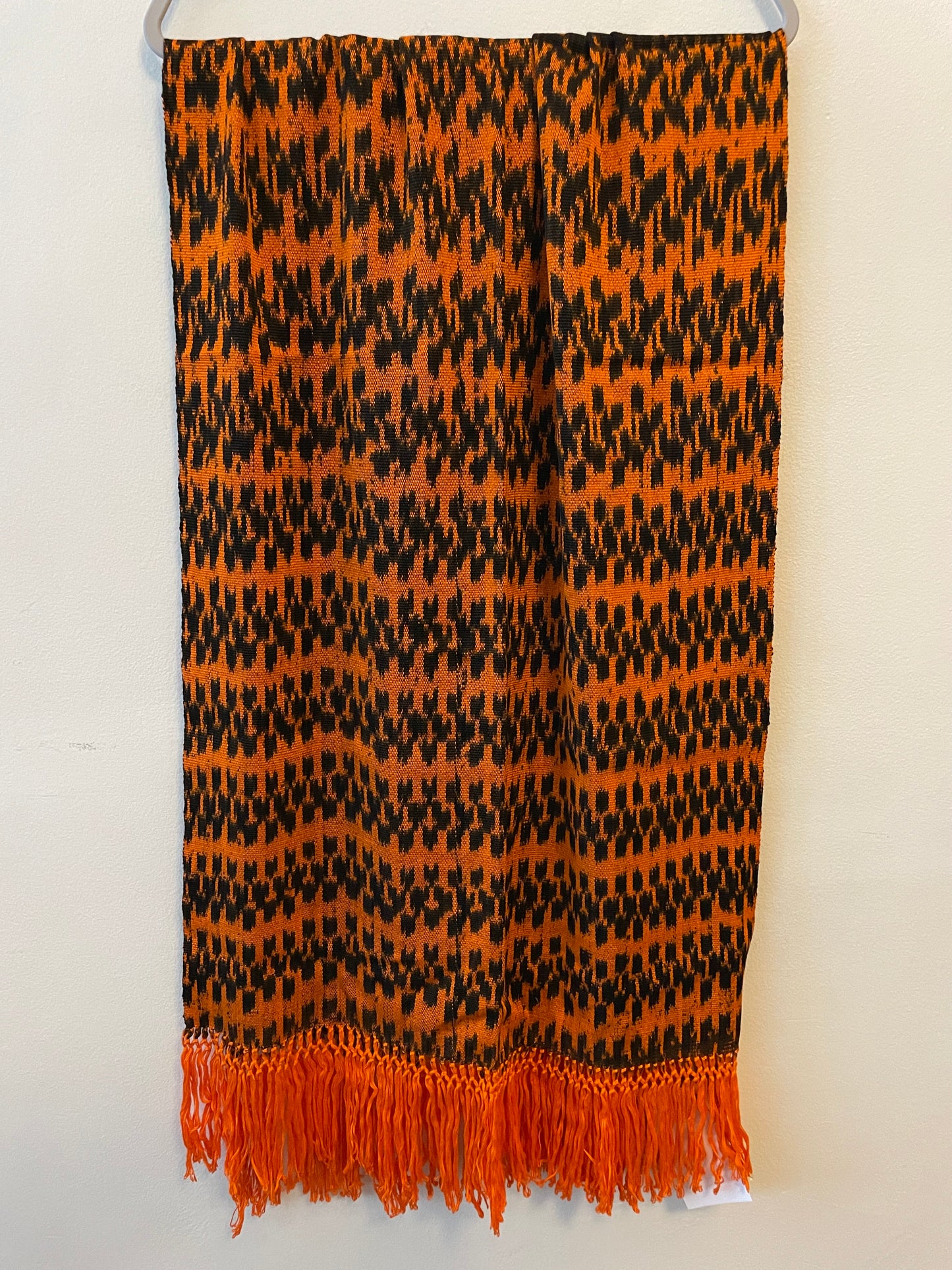 HANDMADE LONG SCARF, SILK & COTTON, Macana